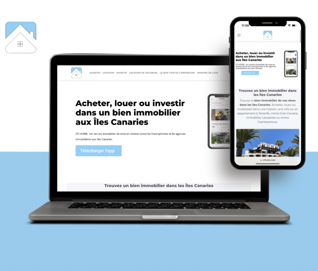 CFI home site vitrine | Digipouce
