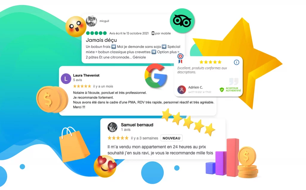 Avis clients plombier | avis clients google| publicité sur les réseaux